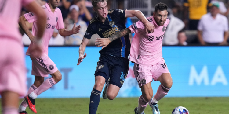 Inter Miami golea al Philadelphia Union y va a la final de Leagues Cup