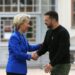 Zelensky se reunió con Von der Leyen para tratar adhesión de Ucrania a la UE