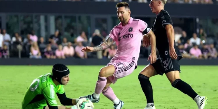 Messi se va sin goles por primera vez con el Inter Miami frente a Nashville