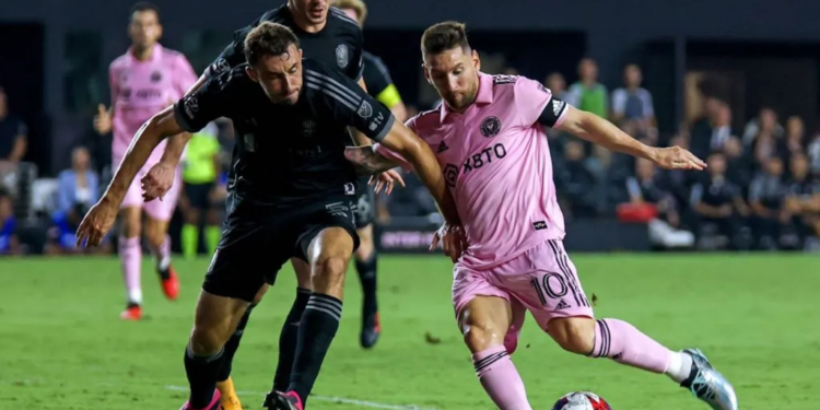 Messi se va sin goles por primera vez con el Inter Miami frente a Nashville