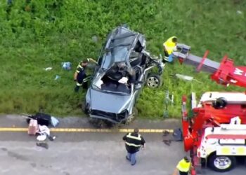 Terrible accidente en la I-75 en Weston dejó 7 heridos