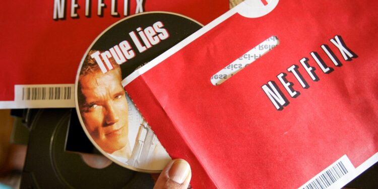 Netflix envía sus últimos discos a los clientes