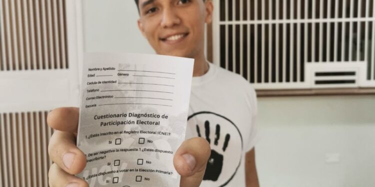 Comité de Estudiantes para la Primaria aplicó consulta en la UCV para medir interés de los jóvenes en elecciones