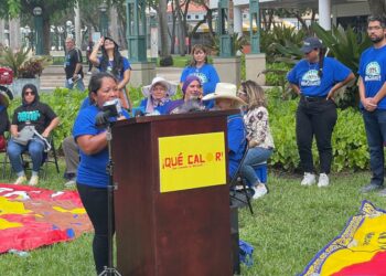 “Ayuno de Agua”: trabajadores al aire libre demandan más protecciones ante el calor, por Huella Zero