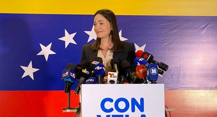 María Corina Machado acumuló más 2 millones 250 mil votos en el último boletín parcial de la Primaria