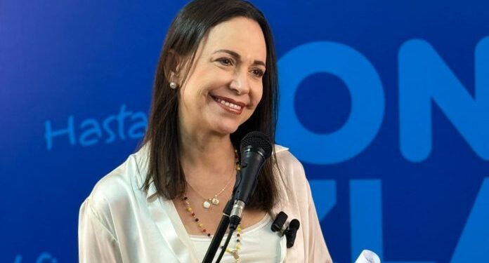 Con más del 60% de actas escrutadas, María Corina Machado alcanzó los 1,4 millones de votos