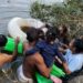 Abren un albergue emergente en la frontera de México para migrantes en el río Bravo