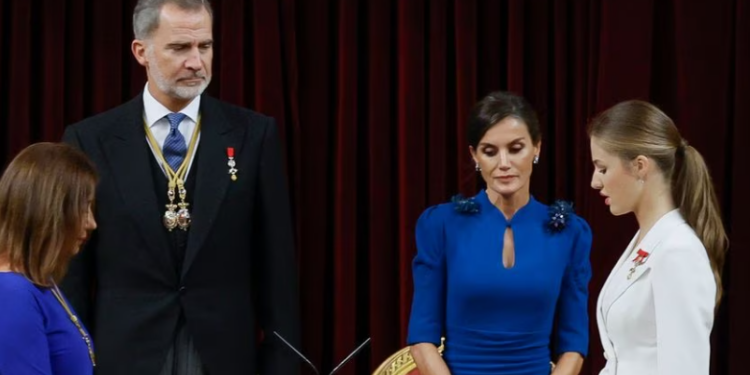 Princesa Leonor jura como futura reina de España (+fotos y videos)