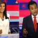 Nikki Haley y Vivek Ramaswamy despotrican el uno del otro en pleno debate republicano