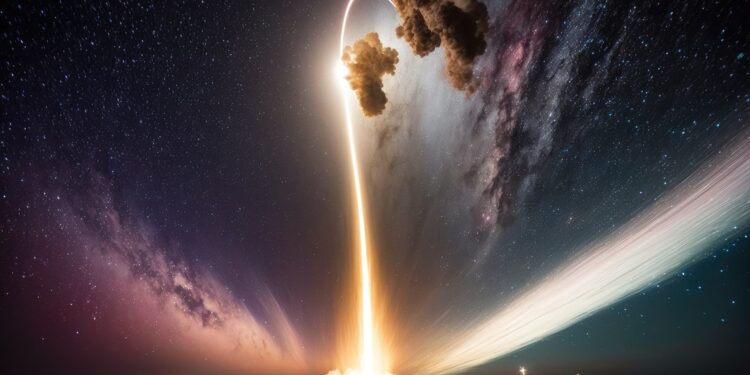 Científicos alertan de agujeros rojos en la atmósfera abiertos por los propulsores de Musk