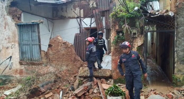 Fuertes lluvias causaron estragos en varios estados de Venezuela
