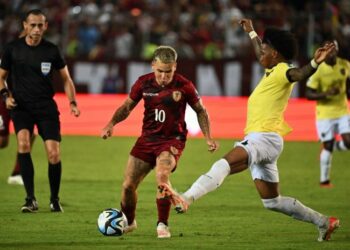 La Vinotinto empató sin goles con Ecuador en partido trabado