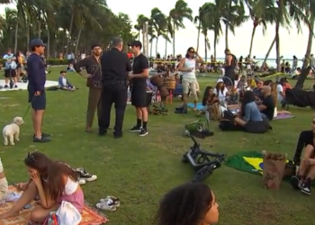 Protesta en parque de Miami Beach por prohibición del «Drum Circle»