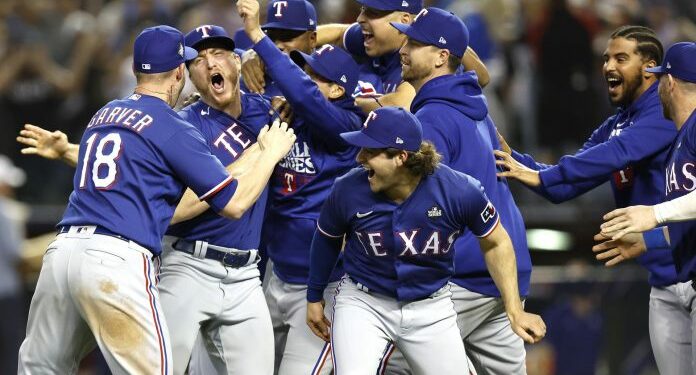 Rangers de Texas son los campeones de la Serie Mundial