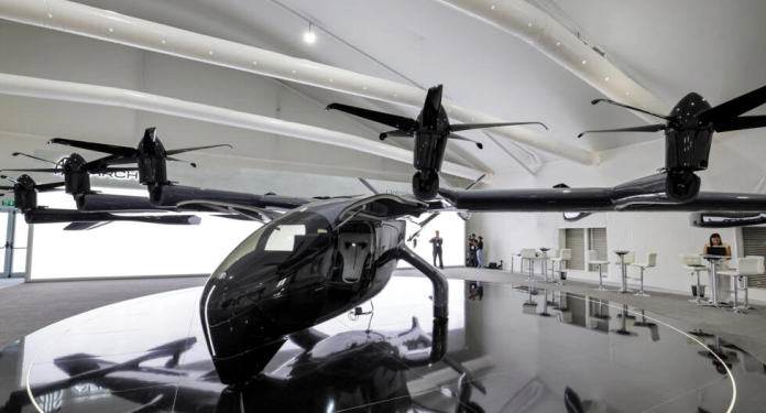 Taxis voladores llegarán al mercado a partir de 2025