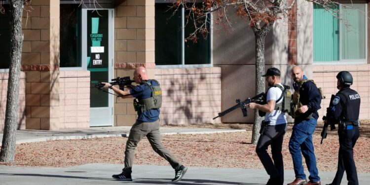 Tiroteo en la Universidad de Nevada dejó tres muertos y varios heridos