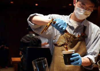 China superó a Estados Unidos con más cafeterías