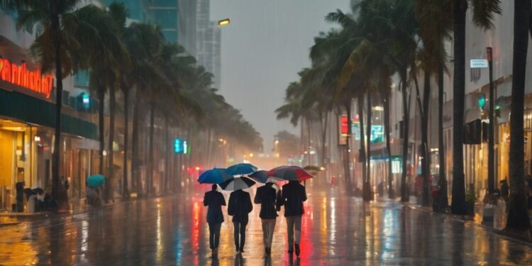 Miami dice adiós al frío invernal tras la llegada de tormentas