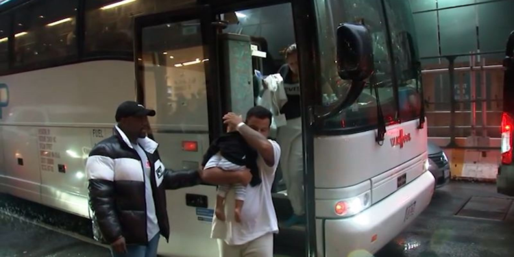 Cientos de inmigrantes fueron dejados en Nueva Jersey