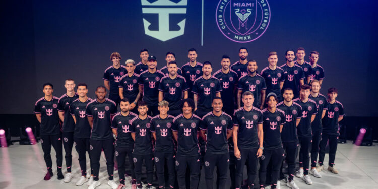 Inter Miami presenta nueva camiseta en colaboración con Royal Caribbean
