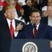 Trump agradeció el apoyo de DeSantis y arremetió contra Nikki Haley