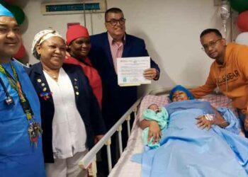 Abrahamny Casano fue la primera caraqueña nacida en 2024