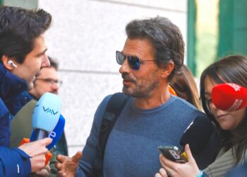 Rodolfo Sancho llega al juzgado tras ser denunciado por violencia de género