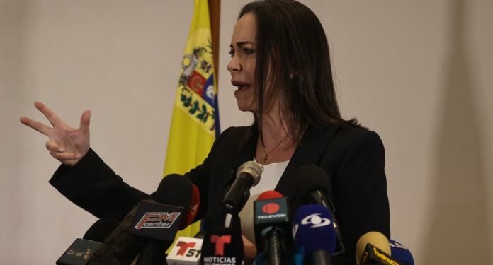 María Corina Machado: Reunión convocada por la AN es una violación al acuerdo de Barbados