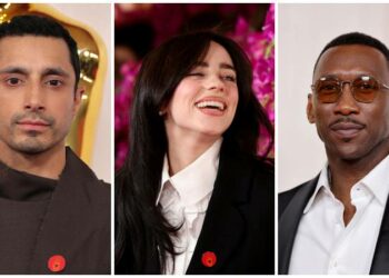 Lo que significó el pin rojo con un corazón negro en los Óscar