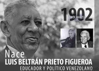 Luis Beltran Prieto Figueroa en el 122 aniversario de su nacimiento, por Douglas Zabala