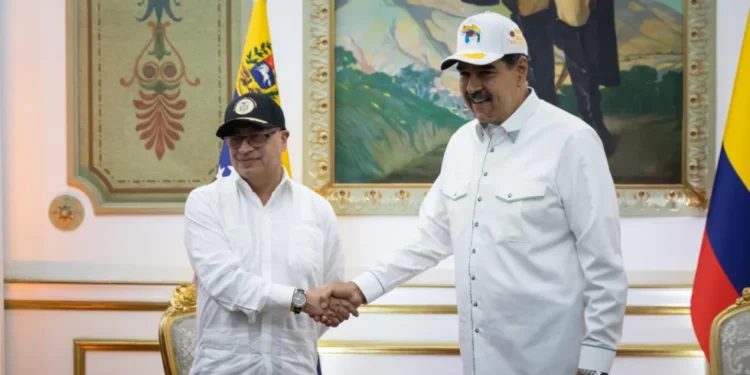 Maduro y Petro se reunieron en Venezuela