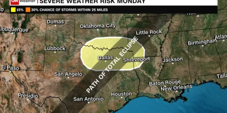 Alertan sobre nueva amenaza climática en EEUU por el eclipse solar