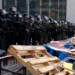 Policía desmanteló nuevo campamento propalestino en universidad de Los Ángeles
