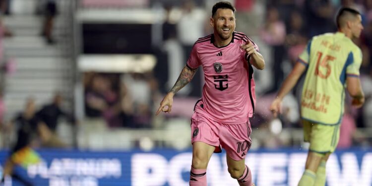 Inter Miami deslumbró con histórica noche de Messi en la Goleada sobre New York Red Bulls