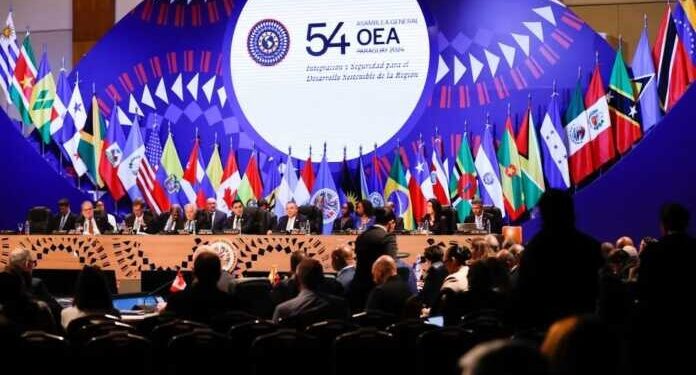Asamblea General de la OEA condena por aclamación el fallido golpe de Estado en Bolivia