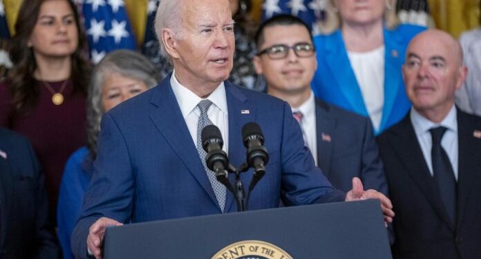 Biden: No estoy interesado en hacer de la migración un juego político