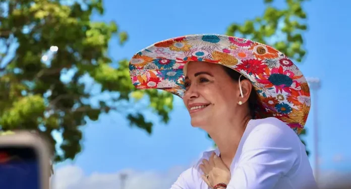 María Corina Machado visita la isla de Margarita