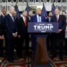Trump pisó el Capitolio por primera vez desde el asalto