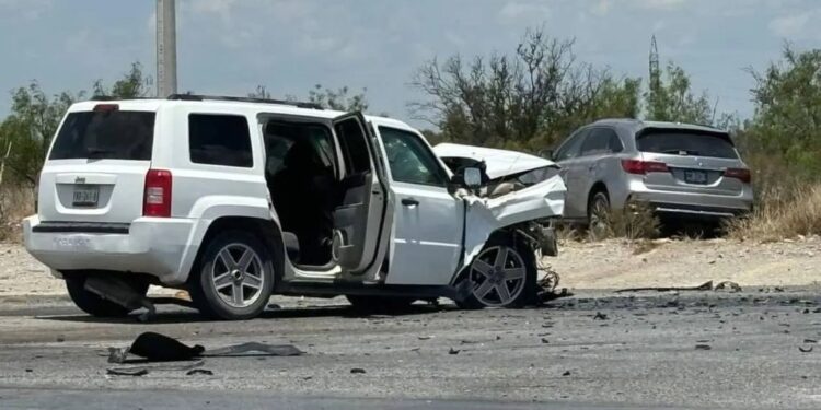 Caravana de Claudia Sheinbaum sufre un fuerte accidente automovilístico