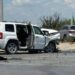 Caravana de Claudia Sheinbaum sufre un fuerte accidente automovilístico