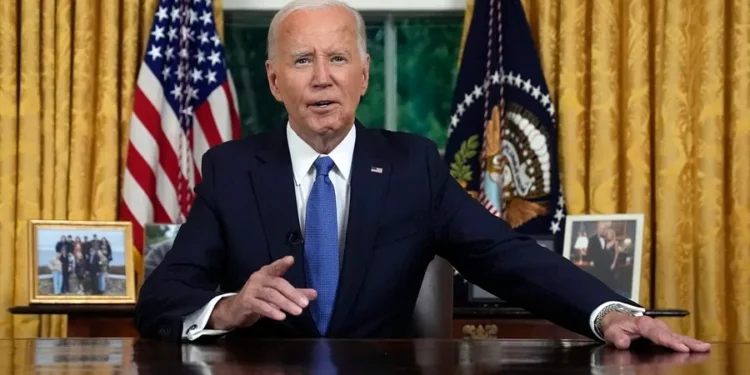 Biden se despide de los estadounidenses: es hora de “pasar el testigo” para salvar al país
