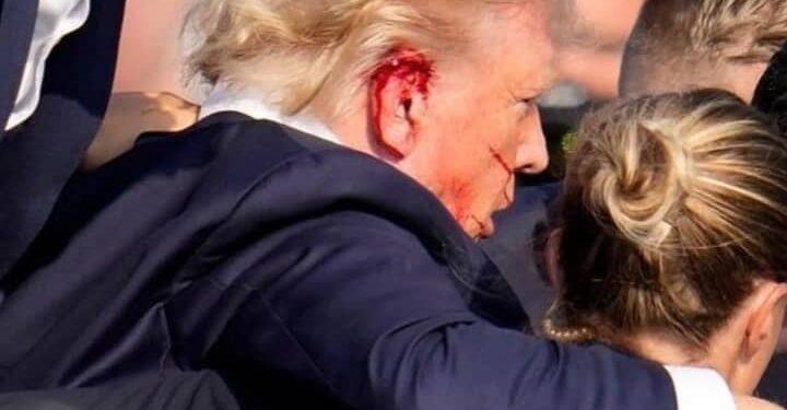 Donald Trump resultó herido durante un atentado en Pensilvania