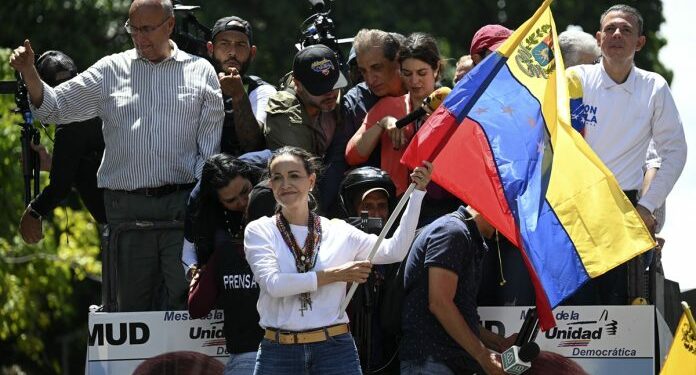 María Corina Machado insta a asumir la necesidad de una transición ordenada en Venezuela