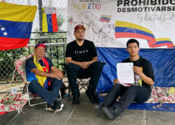 Huelga de hambre ante la ONU ante fraude electoral en Venezuela