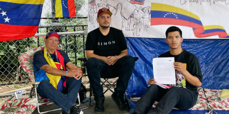 Huelga de hambre ante la ONU ante fraude electoral en Venezuela