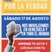Gran protesta mundial por la verdad Gloria al Bravo Pueblo