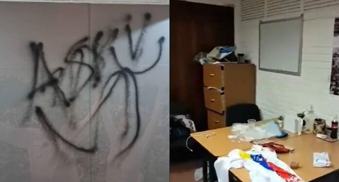 Sede del Comando Con Venezuela en Caracas fue vandalizada por hombres armados