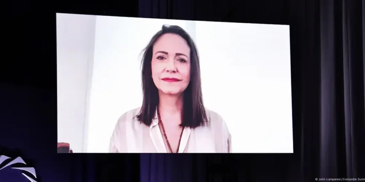 María Corina Machado recibió el premio Václav Havel de derechos humanos