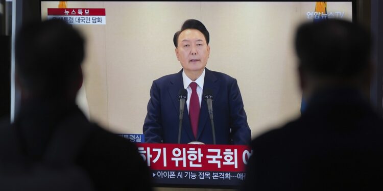 El presidente de Corea del Sur dice estar preparado para su destitución