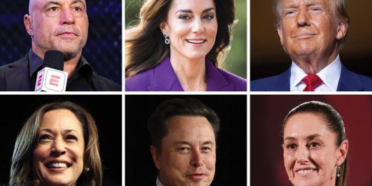 Trump, Musk, Harris y Sheinbaum, preseleccionados para la Persona del Año 2024 de la revista Time